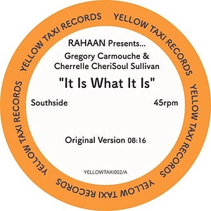 Rahaan - It Is What It Is