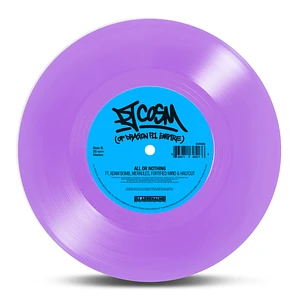 DJ Cosm - Rome Feat. Daniel Son & Saipher Soze/ Leave The Bells Feat. Halfcut & Ghettosocks / All Or Nothing Feat. Adam Bomb, Merkules, Fortified Mind & Halfcut Opaque Violet Vinyl Edition