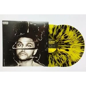 The Weeknd - Beauty Behind The Madness 5th Anniversary Yellow / Black Splatter Vinyl Edition