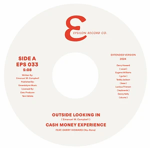 Cash Money Experience - Outside Looking In Feat. Darry Howard