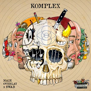 Maze Overlay & Swab - Komplex Bone Vinyl Edition