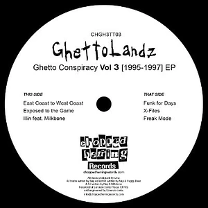 Ghettolandz - Ghetto Conspiracy Vol. 3 [1995-1997] EP