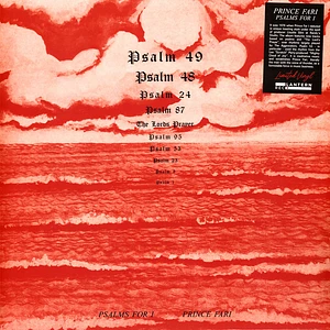 Prince Far I - Psalms For I