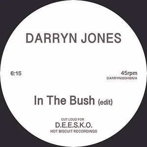 Darryn Jones - In The Bush / Now I Know