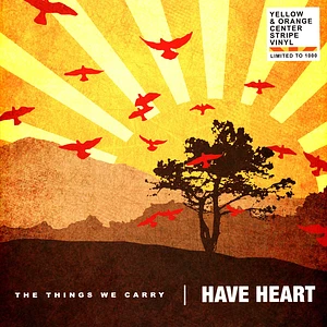 Have Heart - The Things We Carry Yellow / Orange Cornetto Vinyl Edition