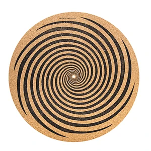 Audio Anatomy - Cork Spiral Design Slipmat