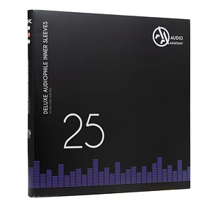 Audio Anatomy - 25X 12" Deluxe Audiophile Antistatic Inner Sleeves