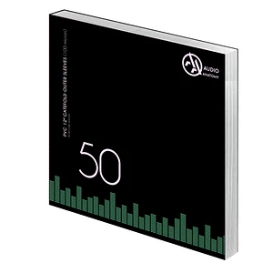 Audio Anatomy - 50X 12" PVC Outer Sleeves (100 Micron)