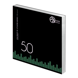 Audio Anatomy - 50X 12" PP Crystal Clear Outer Sleeves (80 Micron)