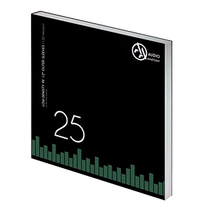 Audio Anatomy - 25X 12" PE Low Density Outer Sleeves (130 Micron)