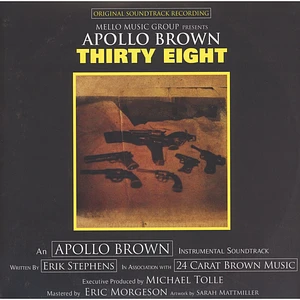 Apollo Brown - Thirty Eight Black & Yellow Swirl Vinyl Edition