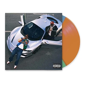 Larry June & Cardo - Until Night Comes Green, Blue & Orange Coloured Vinyl Edition