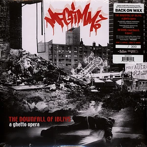 MF Grimm - The Downfall Of Iblyis: A Ghetto Opera HHV Exclusive Red & White Vinyl Edition not numbered
