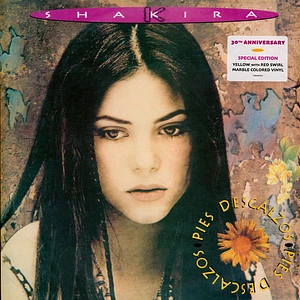 Shakira - Pies Descalzos Yellow Red Vinyl Anniversary Edition)