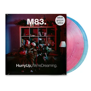 M83 - Hurry Up We're Dreaming Clear Pink And Clear Blue Vinyl Edition
