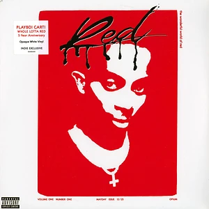 Playboi Carti - Whole Lotta Red 5th Anniversary White Vinyl Edition