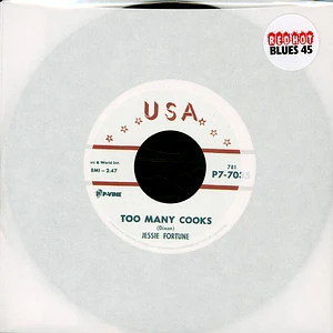 Jesse Fortune - Too Many Cooks C/W Heavy Heart Beat
