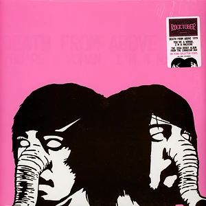 Death From Above 1979 - You're A Woman I'm A Machine Clear Pink Splatter Vinyl Edition