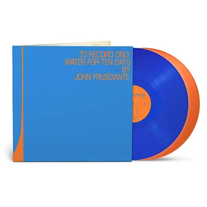 John Frusciante - To Only Record Water For Ten Days Record Store Day 2026 Blue & Orange Vinyl Edition