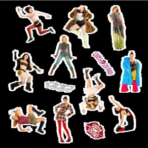 Girl Group - Think They're Looking Let's Perform Little Sticky Pictures