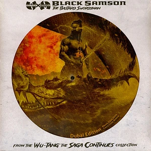 Wu-Tang X Mathematics - Black Samson, The Bastard Swordsman Exclusive Tour Date Dubai Collector's Picture Disc Edition