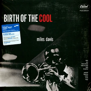 Miles Davis - Birth Of The Cool Tone Poet Vinyl Edition
