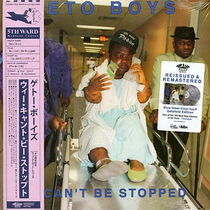 Geto Boys - We Can't Be Stopped HHV Exclusive Blue Steel Vinyl Edition With Obi Strip