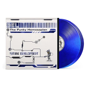 Del The Funky Homosapien - Future Development Metallic Blue Vinyl Edition