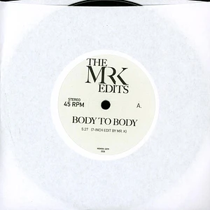 Mr K - Body To Body / Dreaming A Dream