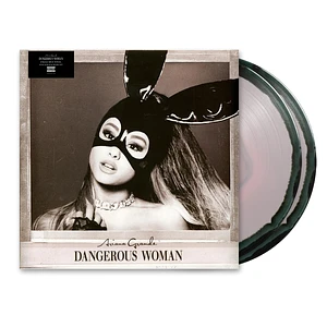 Ariana Grande - Dangerous Woman HHV GSA Exclusive Pink & Black Swirl Vinyl Edition