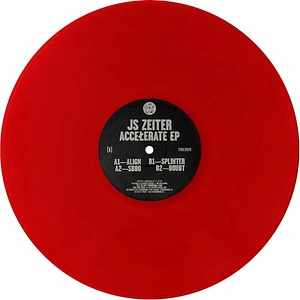 J.S. Zeiter - Accelerate Ep Red Vinyl Edition