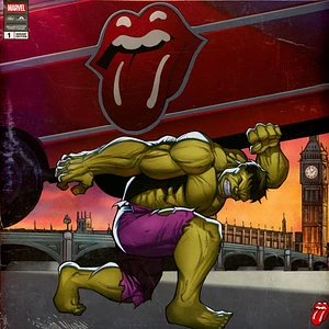 The Rolling Stones - Foreign Tongues Hulk Marvel Comic Book