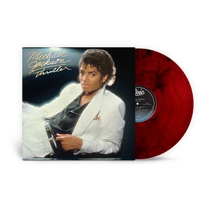 Michael Jackson - Thriller Limited Edition Red & Black Marble Vinyl Edition