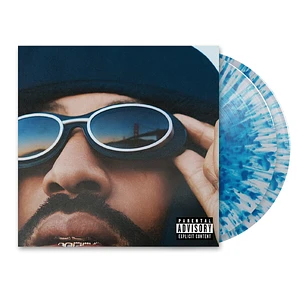 Larry June - Who Coppin' HHV Exclusive Clear w/ Blue Splatter Vinyl Edition