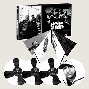 De La Soul - Stakes Is High 30th Anniversary Black & White Spoke Effect Vinyl Edition
