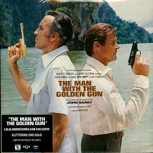 John Barry - OST The Man With The Golden Gun Glittering End Gold Colored Vinyl Edition