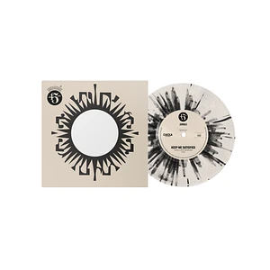 Jungle - Keep Me Satisfied / Let's Go Back Beige And Black Splattered Vinyl Edition