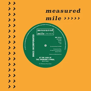 Brass Incorporated - At The Sign Of The Swinging Cymbal / Just Like That