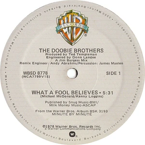 The Doobie Brothers - What A Fool Believes