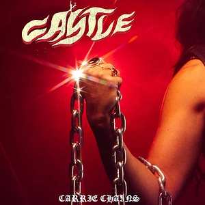 Castle - Carrie Chains Orangeblack Marble Vinyl Edition