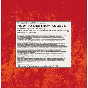 Coil - How To Destroy Angels Black Vinyl Edition