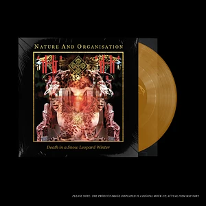 Nature And Organisation - Death In A Snow Leopard Winter Transparent Orange Vinyl Edition