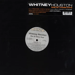 Whitney Houston - One Of Those Days