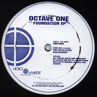 Octave One - Foundation EP