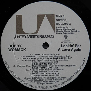 Bobby Womack - Lookin' For A Love Again