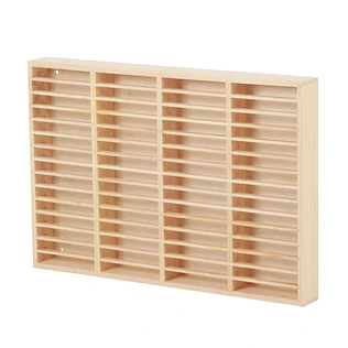 Tape Wooden Rack - Musikkassetten Holzregal