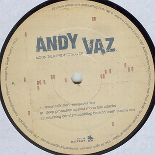 Andy Vaz - Moon Talk Protection EP