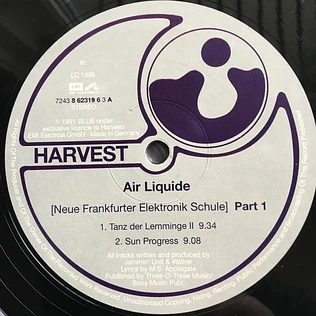 Air Liquide - [Neue Frankfurter Elektronik Schule] Part 1
