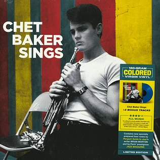 Chet Baker - Sings Blue Vinyl Edition