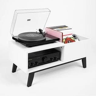 Record Box - Vinyl Record Storage - Record Player Lowboard